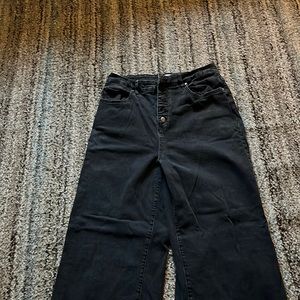 Super Wide Legged High Rise Jeans